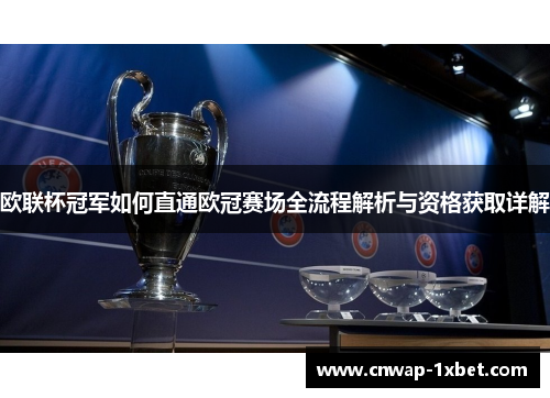 欧联杯冠军如何直通欧冠赛场全流程解析与资格获取详解